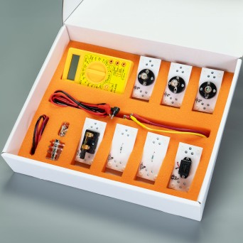 Simple electrical circuits with multimeter