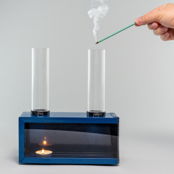 Gas convection apparatus (convection currents in the air)