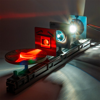 Optics Set with 60 cm Optical Bench and Full Equipment