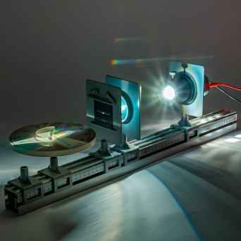 Optics Set with 60 cm Optical Bench and Full Equipment