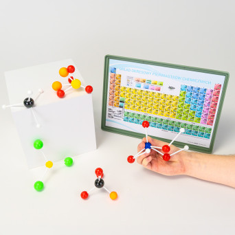 Kit for organic and inorganic chemistry, large