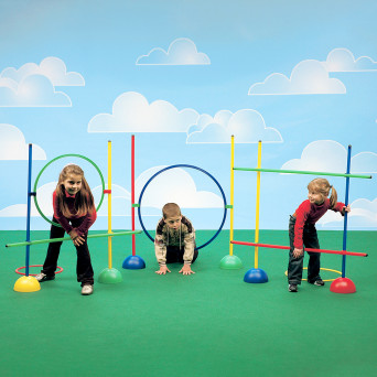Set of gymnastic elements