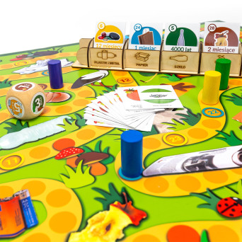 Educational game: We segregate waste and clean the forest