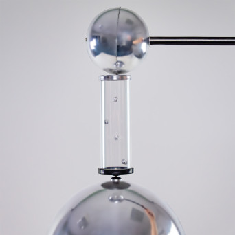 Van de Graaff Generator with Spherical Electrode and Electric Drive