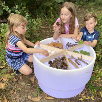 Wooden Divider for the Nature Discovery Table