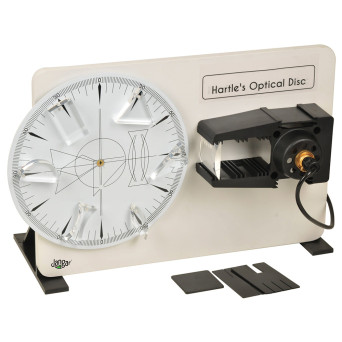 Hartley's Optical Disk with Accessories and Light Source