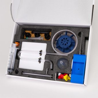 Physics experiments, set 6 - Fluid and gas mechanics (C-BOX), school equipment - jangar.pl