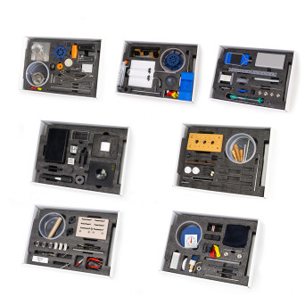 Student Experiments in Physics: Complete 7-Kit Set (C-BOX)