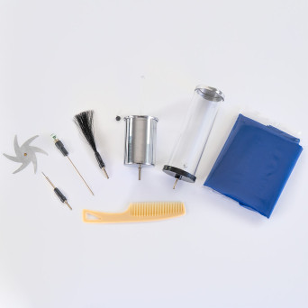 Accessories for Van de Graaff Generator, complete set