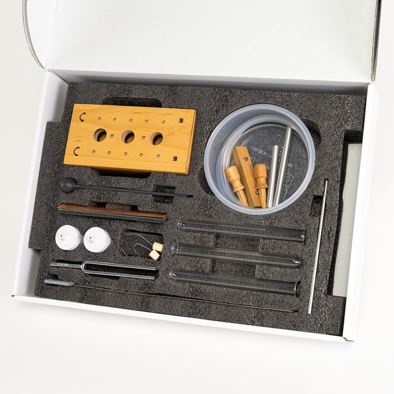 Eksperymenty uczniowskie FIZYKA, zestaw 4 - Dźwięk (C-BOX) - jangar.pl