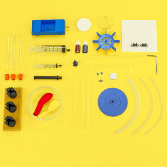 Physics experiments, set 6 - Fluid and gas mechanics (C-BOX), school equipment - jangar.pl