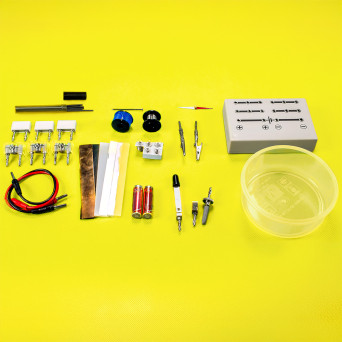 Eksperymenty uczniowskie FIZYKA, zestaw 1 - Elektryczność (C-BOX) - jangar.pl