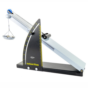 Adjustable Inclined Plane with Roller and Precision Protractor