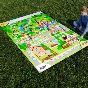 Large-format educational game: Be Eco - Good and Bad Habits - XXL version