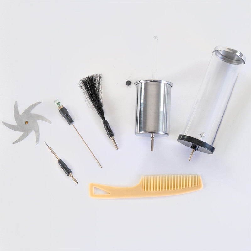 Accessories for Van de Graaff Generator, complete set