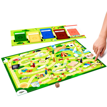 Board game: We Sort Waste and Clean Up the Forest (30 × 46 cm)