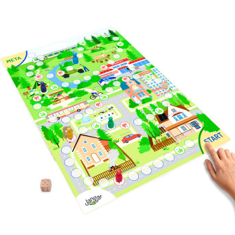 Board game: Be Eco - Good and Bad Habits (30x46 cm)