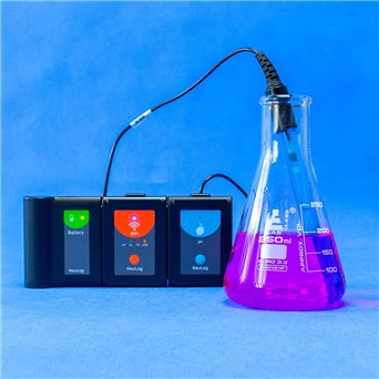 GOsensor: Set of electronic environmental parameter sensors (temperature, oxygen, humidity, pH, light intensity)