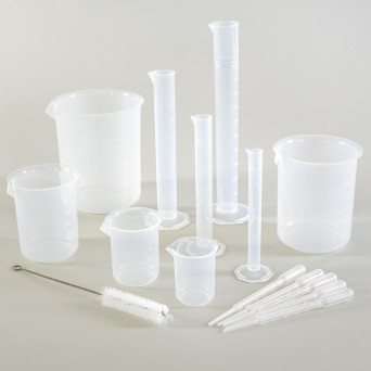 PP 15-Piece Starter Set for Science Experiments