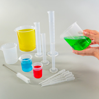 PP 15-Piece Starter Set for Science Experiments