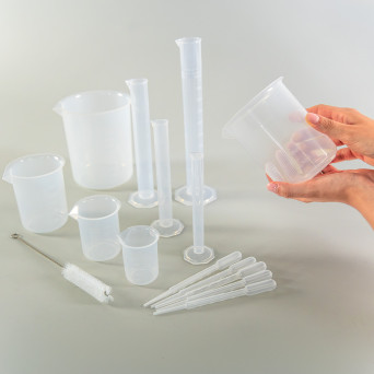 PP 15-Piece Starter Set for Science Experiments