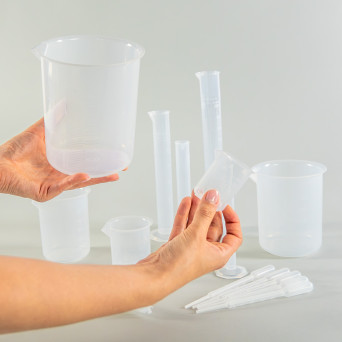 PP 15-Piece Starter Set for Science Experiments