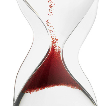 Reversed Hourglass, Red