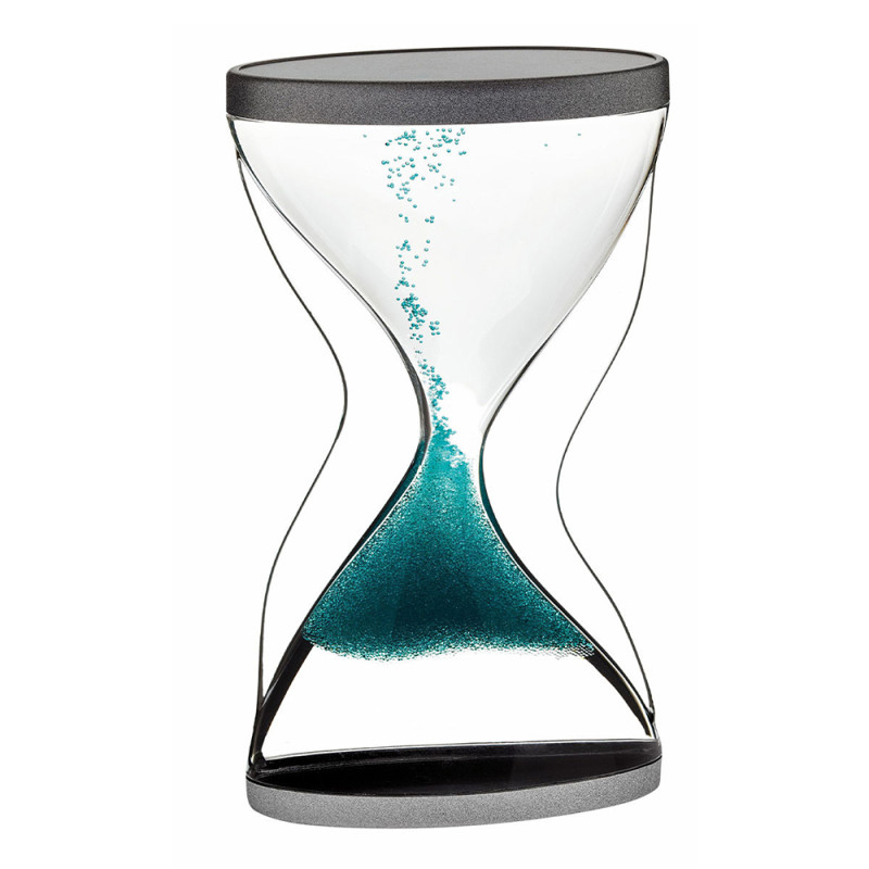 Reversed Hourglass, Green/Teal